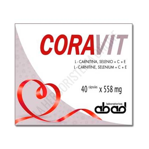 Coravit Laboratorios Abad (anteriormente Cardivit Kiluva) 40 cpsulas