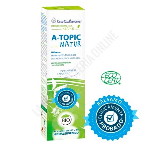 Bálsamo hidratante BIO piel atópica niños y adultos Atopic Natur Esential Aroms 100 ml. - 