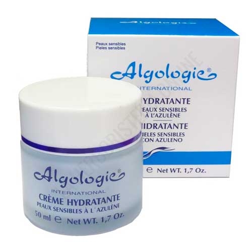 Crema Hidratante Pieles Sensibles con Azuleno Algologie 50 ml.