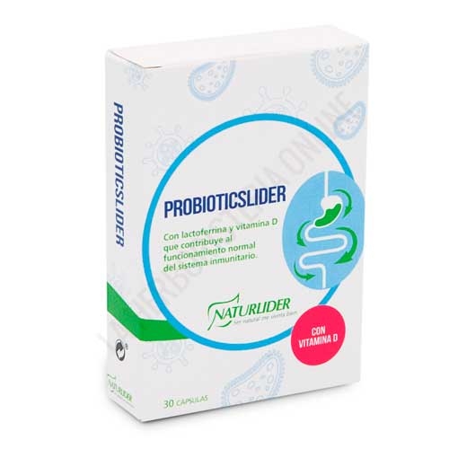 OFERTA Probioticslider Naturlider probióticos 30 cápsulas