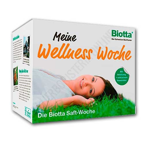 Pack 100% BIO Semana Depurativa Wellness Biotta 11 jugos + semillas + té + guía