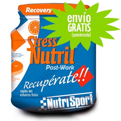 Stressnutril recuperador Nutrisport sabor naranja 800 gr.