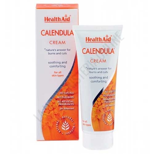 Crema de Caléndula Health Aid 75 ml.