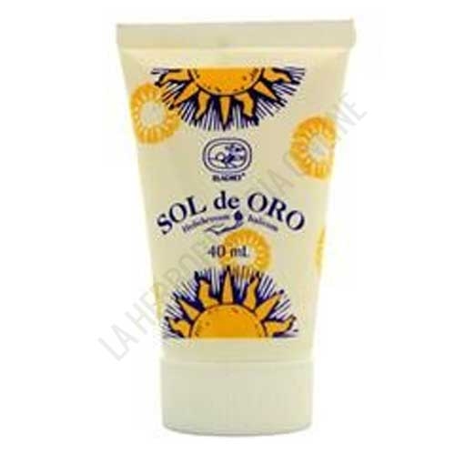 Sol de Oro crema Eladiet 40 gr. - La crema Sol de Oro de Eladiet a base de Helicriso ayuda a calmar la irritación y los picores de la piel causados por manifestaciones alérgicas.
