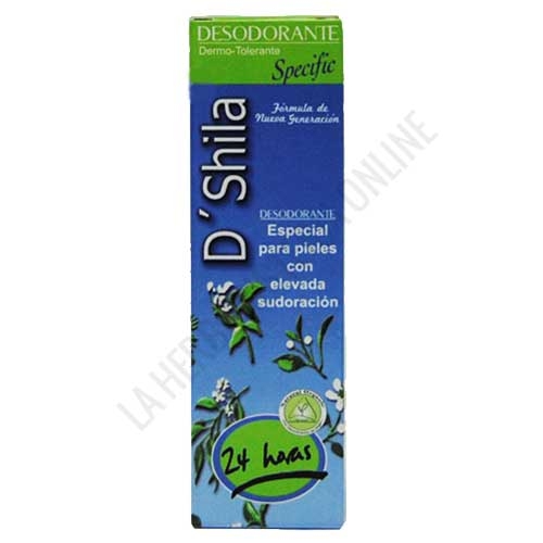 Desodorante Specific alta sudoración dShila tubo 50 ml.