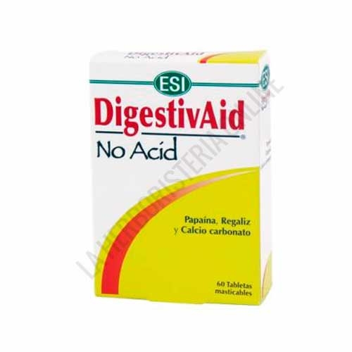 DigestivAid No Acid acidez estomacal Esi 60 comprimidos masticables
