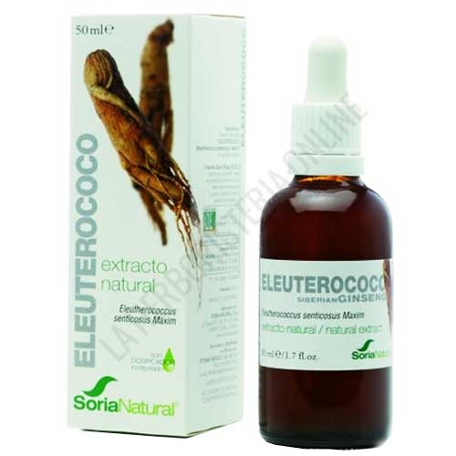 Extracto de Eleuterococo XXI  Soria Natural 50 ml. con dosificador