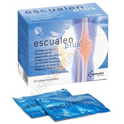 Escualen Plus cartlago de tiburn Pharmadiet 20 sobres