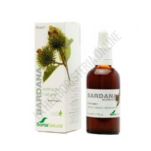 Extracto de Bardana XXI  sin alcohol Soria Natural 50 ml. con dosificador