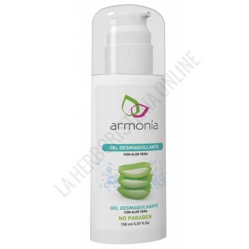 Gel limpiador desmaquillante sin parabenos Armona 150 ml.