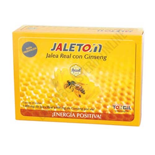 Apicol Jaleton Jalea Real con Ginseng Tongil 20 viales