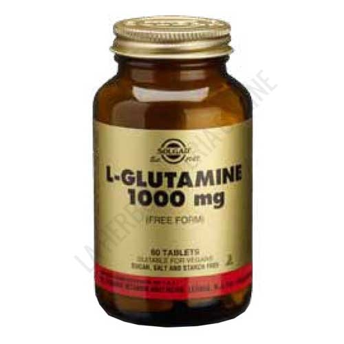 L-Glutamina 1000 mg. Solgar 60 comprimidos