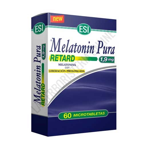 Melatonin Pura Retard 1,9 mg. liberación prolongada Esi 60 microtabletas