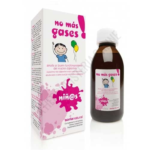 No más Gases niñ@S jarabe Soria Natural 150 ml.