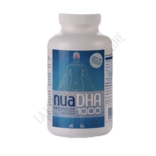 Nua DHA y Omega 3 1000 mg. 132 cápsulas