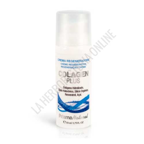Crema facial antiedad con clulas madre Colagen Plus Prisma Natural 50 ml.