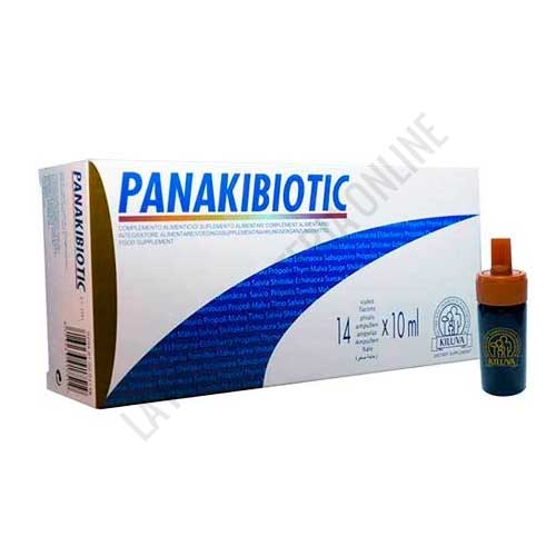 Panakibiotic Laboratorios Abad (anteriormente Kiluva) 14 viales