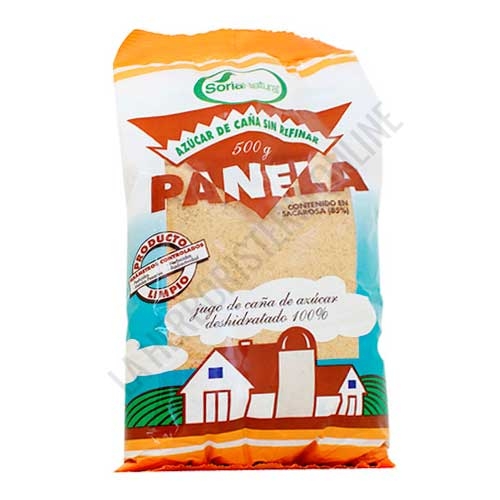 Azcar de Caa sin refinar Panela Soria Natural 500 gr.