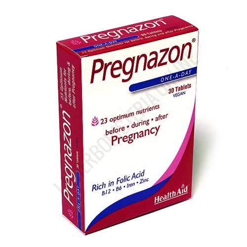 Pregnazon Health Aid 30 comprimidos