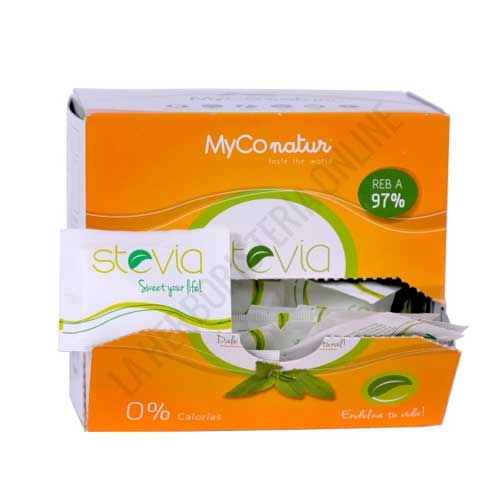 Stevia edulcorante Myconatur 80 sobres de 1 gr.