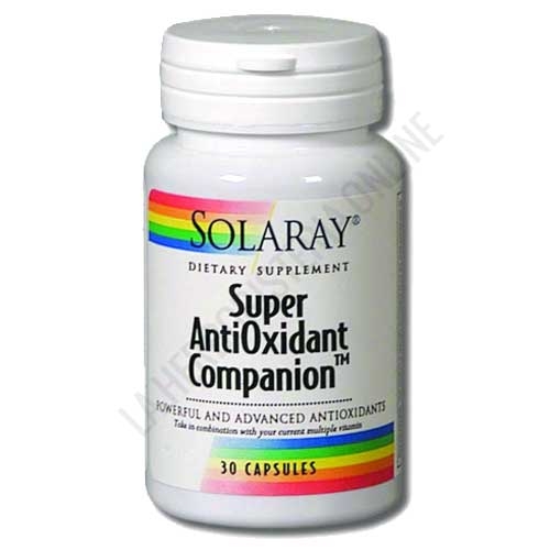 Super Antioxidant Companion Solaray 30 cápsulas
