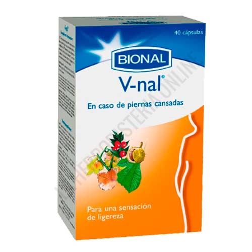 V-nal (Venal) Piernas Cansadas y Pesadas Bional 40 cápsulas