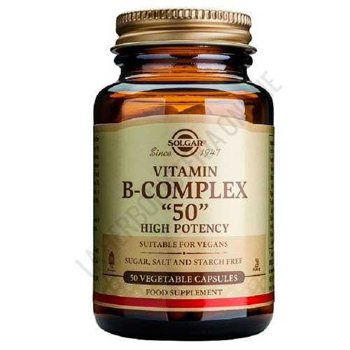 B50 Complex Alta Potencia Solgar 50 cpsulas