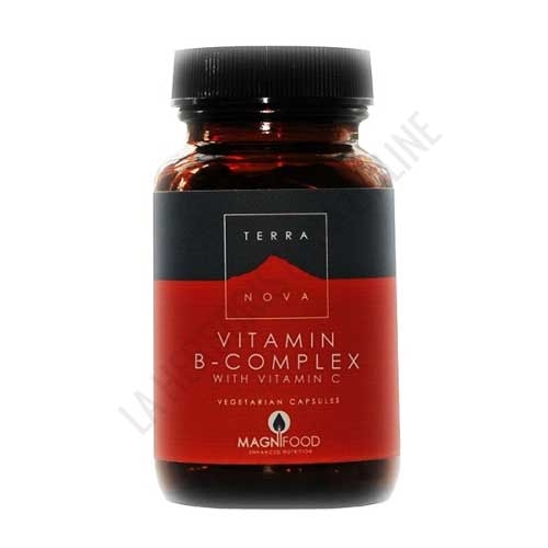Vitamina B Complex con Vitamina C Terranova 100 cápsulas - 