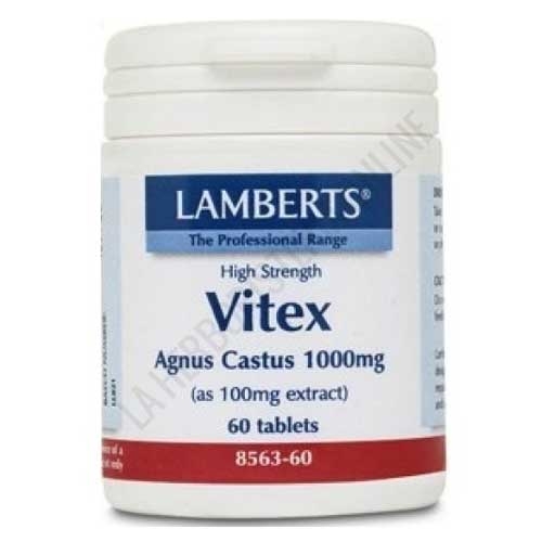 Vitex (sauzgatillo) Lamberts 1000 mg. 60 comprimidos
