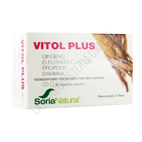 Vitol Plus 3-C Soria Natural 60 cápsulas