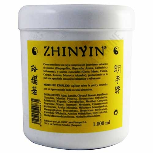 Zhinyin crema de masaje Plantapol 1 kg. - Zhinyin es una crema ideal para masajes en caso de práctica deportiva ya que produce una agradable sensación balsámica y refrescante sobre la piel. 